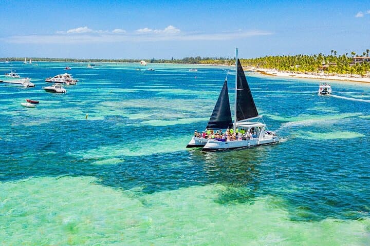 Private Catamaran Snorkeling Adventure in Punta Cana — Natural Pool & Open Bar