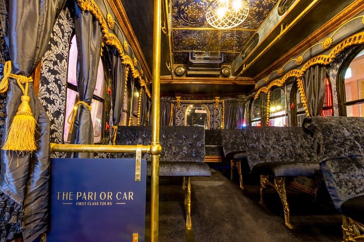 luxury-hollywood-sightseeing-trolley-tour-parlor-car photo 4
