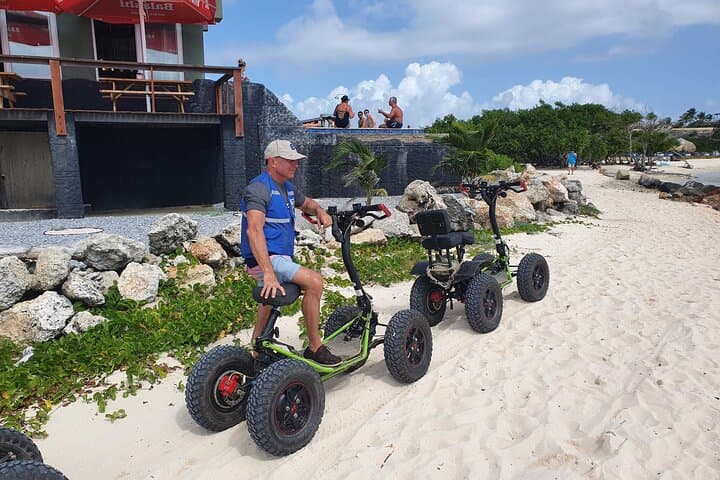 EZ Raider to Baby Beach & San Nicolas Murals — Aruba Southeast Electric 4x4 Tour photo 2
