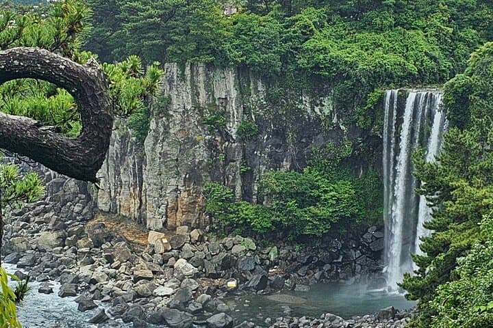 South Jeju Private Tour — Halla, Waterfalls & Yongmeori Coast