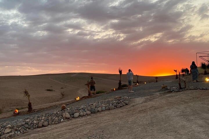 Agafay Desert Evening: Quad Safari, Camel Ride & Dinner Show from Marrakech photo 2