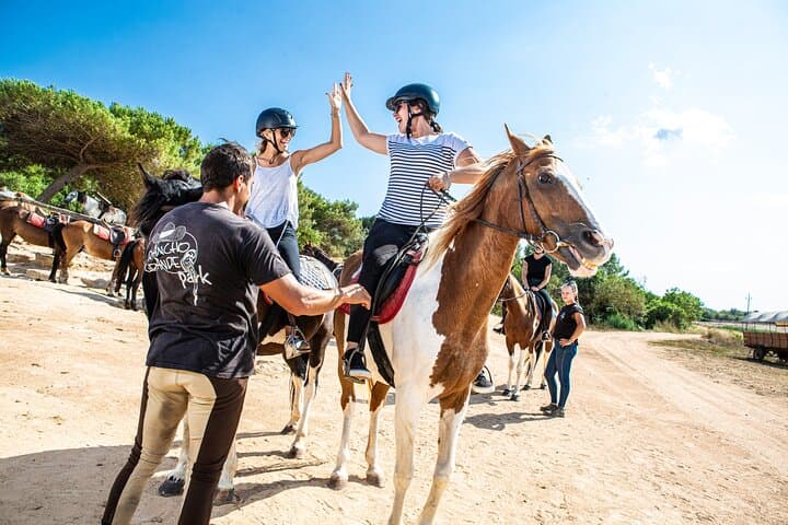Mallorca Evening Horseback Ride, BBQ & Live Music at Rancho Grande