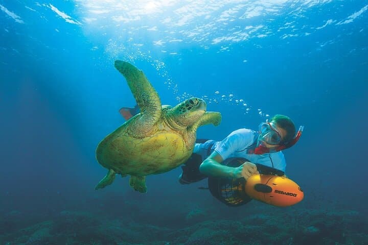 Glide Beneath the Surface: Underwater Scooter Rental in Maafushi photo 4