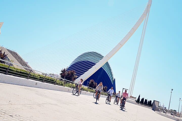 Essential Valencia by Bike: 3-Hour Guided Tour of Turia Gardens & City of Arts and Sciences