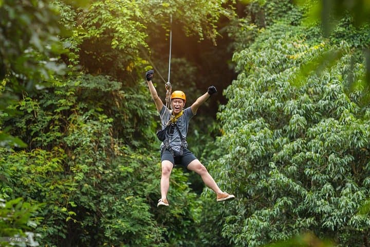 Jhoraji Zip Line Canopy Adventure from Punta Cana — 8-Line Carbon-Fiber Zip Tour photo 3