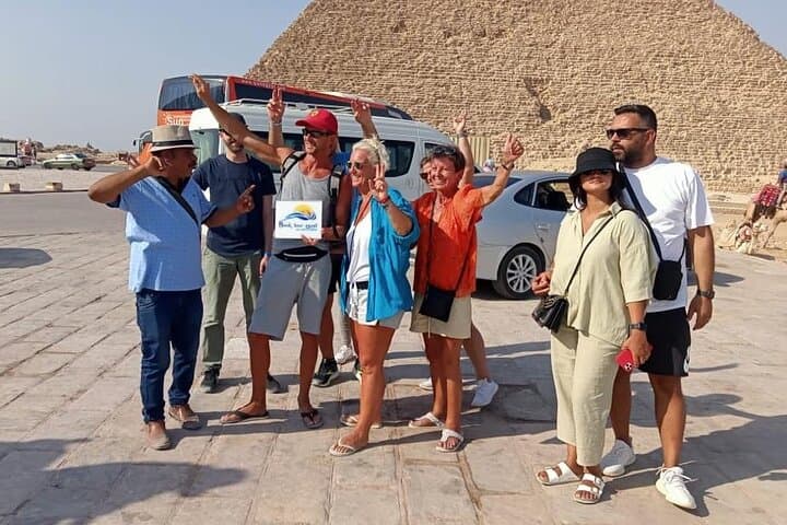 Cairo Day Trip from El Sokhna: Egyptian Museum, Nile Stroll & Giza Pyramids in One Day photo 2