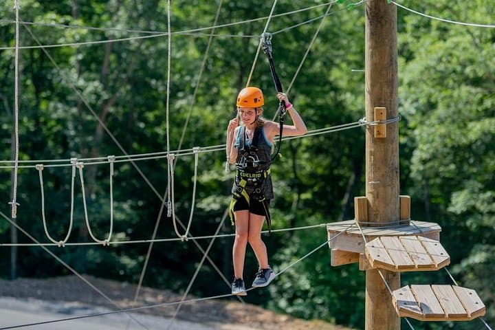 New River Gorge Aerial Park Adventure at ACE Adventure Resort