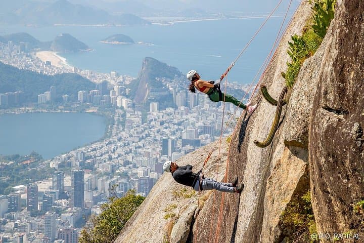 Trail and Rappel on Morro Dois Irmãos: Vidigal Hike & Abseil with 360° Views photo 1
