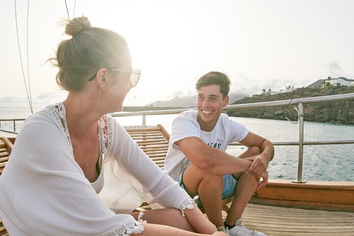 Sunset Gulet Cruise in Fuerteventura: DJ, Tasting Menu & Open Bar photo 3