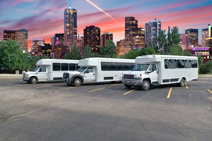 Denver Party Bus Ski Shuttle to Colorado Resorts — Gear Storage & Snacks