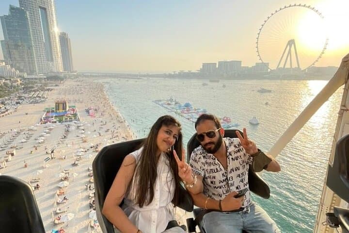Flying Cup Dubai: 40-Meter Sky-Table Dining Over JBR, Palm Jumeirah & Marina