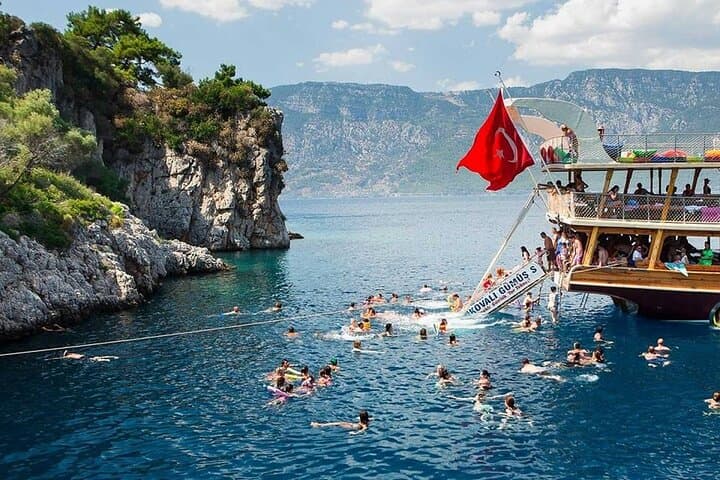 Dalyan River Cruise from Fethiye: Turtle Beach, Mud Baths & Lycian Rock Tombs photo 2