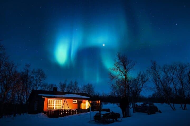 Alta Northern Lights Camp: Wilderness Lavvo & Snowshoe Evening photo 2
