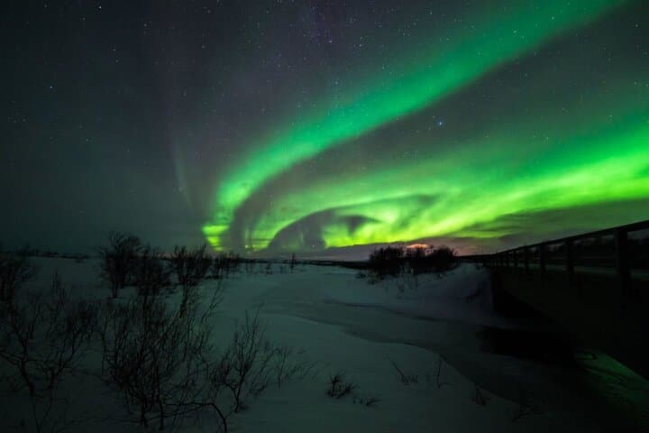 Alta Northern Lights Camp: Wilderness Lavvo & Snowshoe Evening photo 4