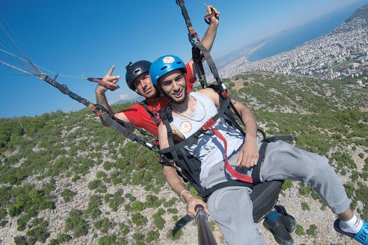 Tandem Paragliding in Alanya: Soar Above Cleopatra Beach and Alanya Castle photo 4