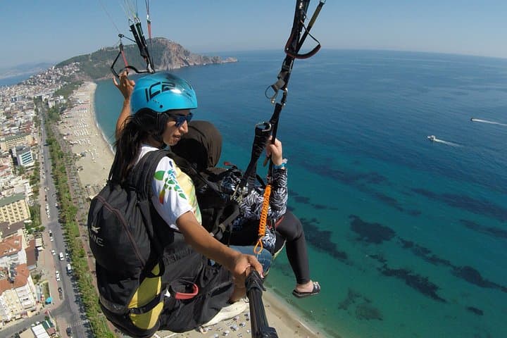 Tandem Paragliding in Alanya: Soar Above Cleopatra Beach and Alanya Castle photo 2