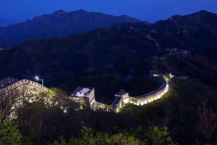 Evening Illuminated Mutianyu Great Wall Night Hike and Cable Car Tour photo 3