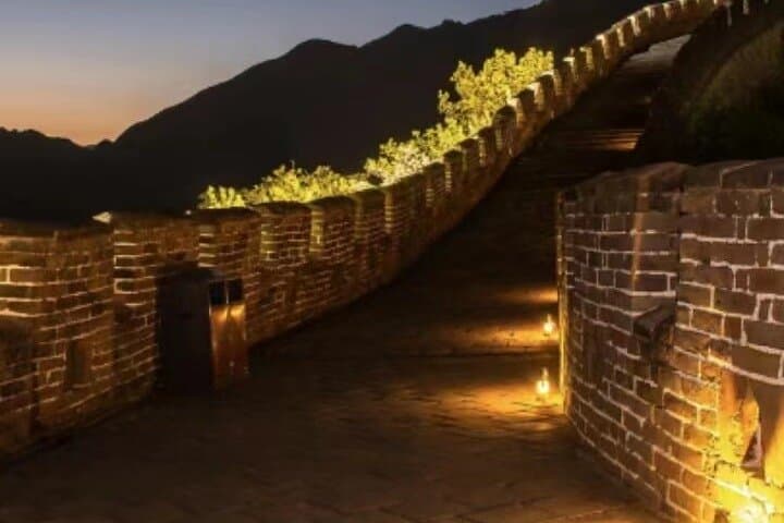 Evening Illuminated Mutianyu Great Wall Night Hike and Cable Car Tour photo 4