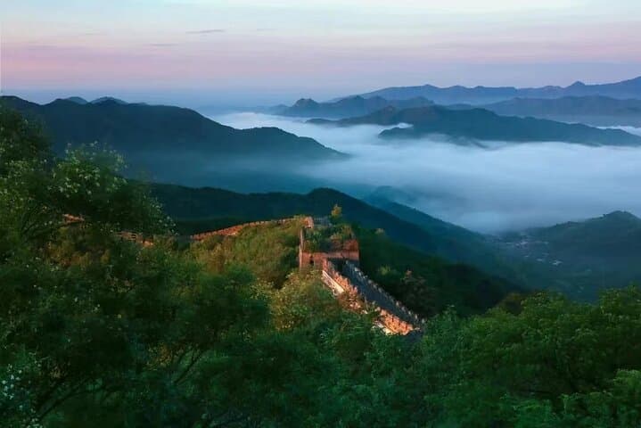 Evening Illuminated Mutianyu Great Wall Night Hike and Cable Car Tour photo 2