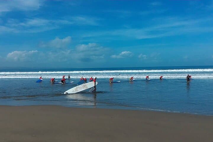 Private Surf Lesson at Seminyak Beach — 2-Hour Beginner-Friendly Surfing in Bali photo 3