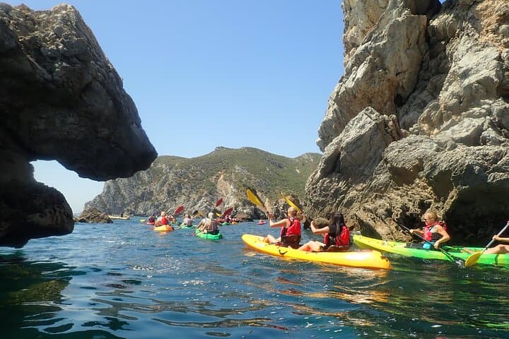 Sesimbra Discovery by Kayak: 3-Hour Guided Tour to Ribeira do Cavalo