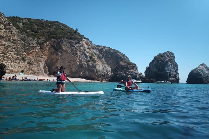 Sesimbra Stand Up Paddle: SUP Tour to Ribeira do Cavalo & Arrábida Caves