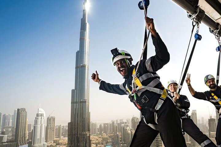 Dubai Sky Views Edge Walk: Hands-Free Ledge Walk 220m Above Downtown Dubai