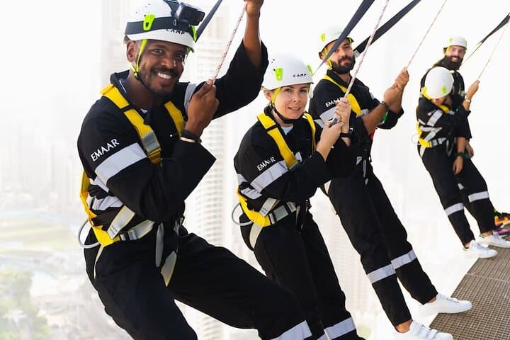 Dubai Sky Views Edge Walk: Hands-Free Ledge Walk 220m Above Downtown Dubai photo 3