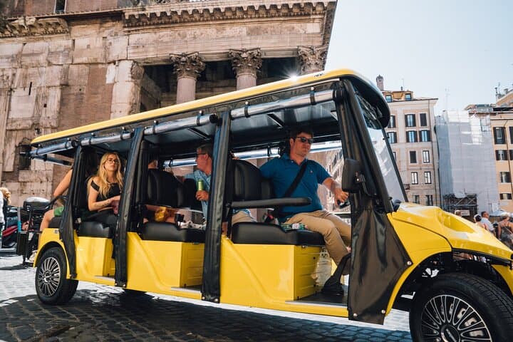 Rome Golf Cart City Highlights Tour: Colosseum, Trevi & Spanish Steps in 2.5 Hours photo 4
