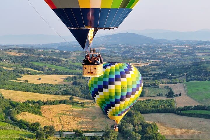 Tuscany Hot Air Balloon Flight: Sunrise over San Casciano photo 6
