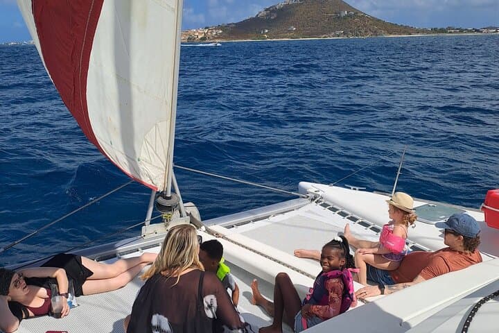 Sint Maarten Full-Day Private Catamaran Charter: Snorkel, BBQ & Open Bar photo 4