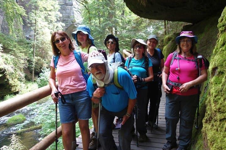 Bastei Bridge and Kamenice Gorge: Day Trip from Dresden with Boat Ride & Lunch photo 6