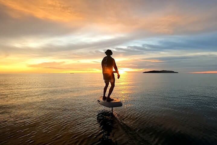 Sunset E-Foil at Tanjung Aru Beach — Ride Malaysia’s First Electric Hydrofoil