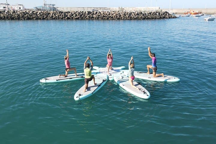 Sup Yoga in Gran Canaria: Small-Group Paddleboard Yoga in Arguineguín photo 1