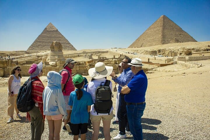 Alexandria Port to Giza & Sakkara Private Tour — Pyramids, Sphinx and Step Pyramid Day Trip photo 6