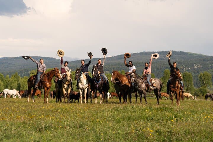 Horseback Riding with Grand Teton Views — Jackson Hole Trail Rides photo 2
