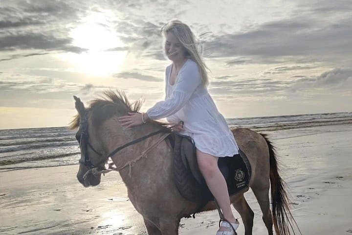Private Horse Riding and Surf Lesson on Seminyak Beach — Ride into the Surf photo 3