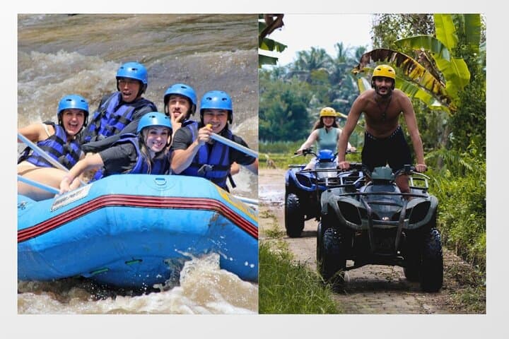Ubud Ayung River Rafting & Bongkasa ATV: Full-Day Adventure Combo