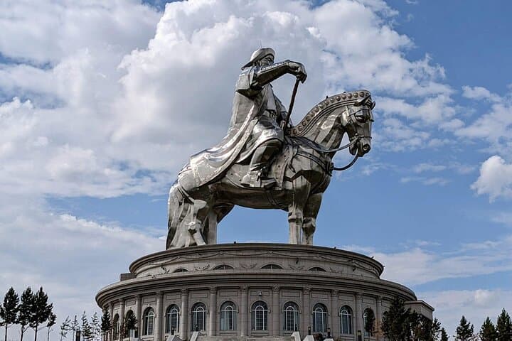 Day Trip to Chinggis Khaan Statue & Terelj National Park — Statue, Turtle Rock & Ariyabal Temple