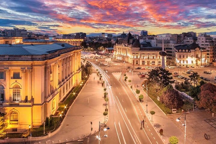 Bucharest Private Car and Walking Tour: 4-Hour City Center Highlights