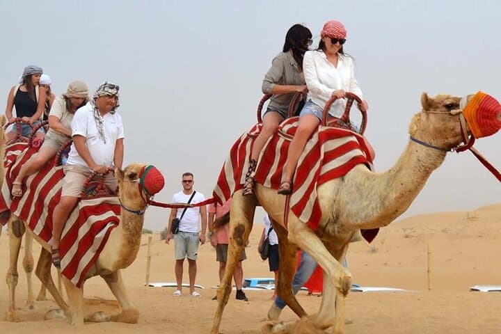 Dubai Evening Desert Safari: BBQ Dinner, Dune Bashing & Live Shows photo 3