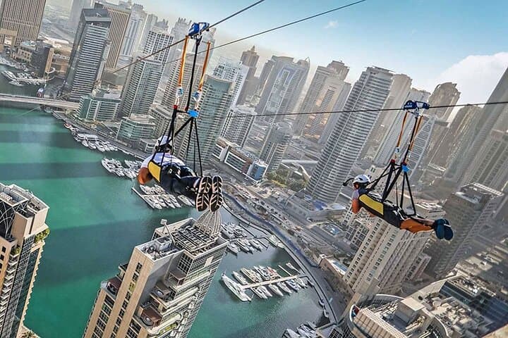 XLine Dubai Marina Zipline — Soar 1km Above Dubai's Skyline photo 5