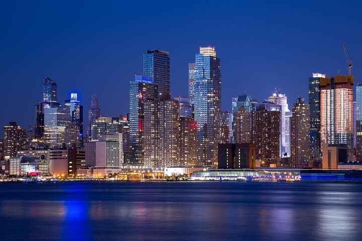 Nighttime Manhattan Skyline & Statue of Liberty Cruise from Pier 78 photo 1