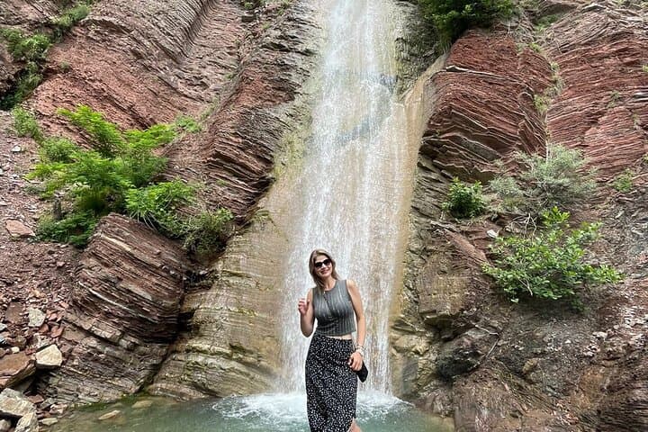 Shen Gjergji Waterfall Hike and Tirana Sunset Dinner