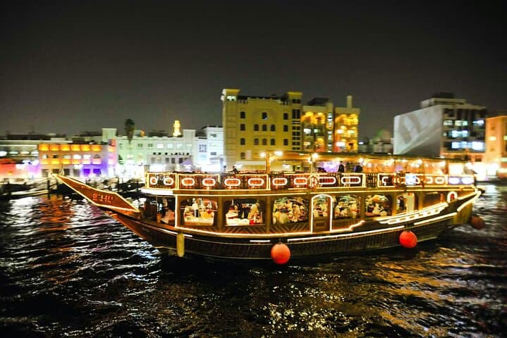Dubai Creek Dhow Dinner Cruise: Evening Cruise & City Sights photo 5