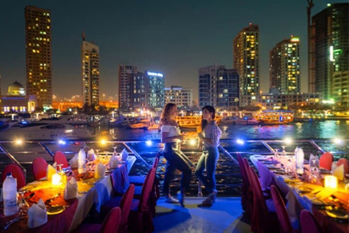 Dubai Creek Dhow Dinner Cruise: Evening Cruise & City Sights photo 6