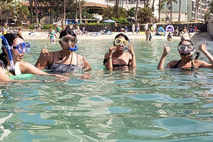 Waikiki Shore Snorkel: Many Fish, Free Photos & Video photo 6