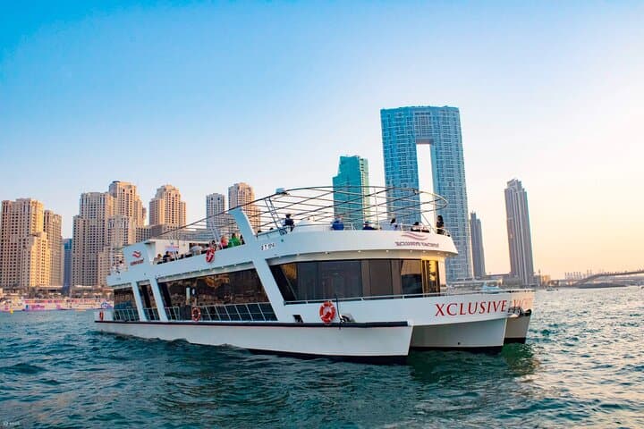 Dubai Marina Dhow Dinner Cruise: Traditional Dhow with Buffet, Transfers & Tanoura Show photo 5