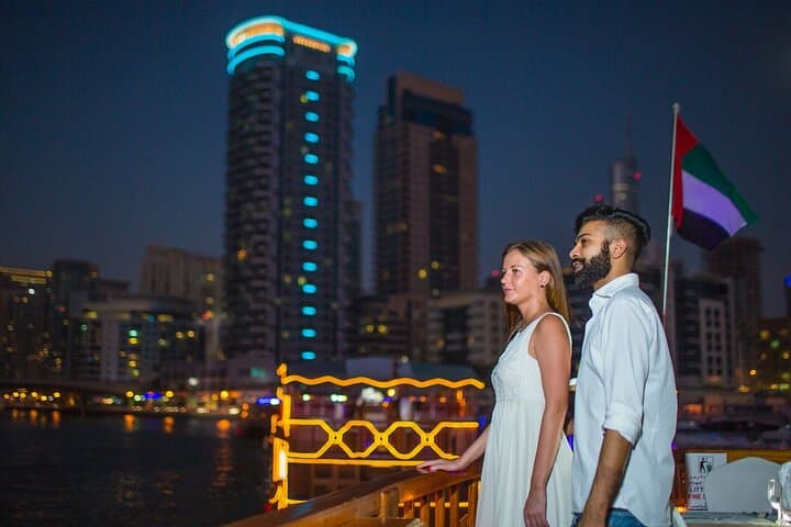 Dubai Marina Dhow Dinner Cruise: Traditional Dhow with Buffet, Transfers & Tanoura Show photo 6