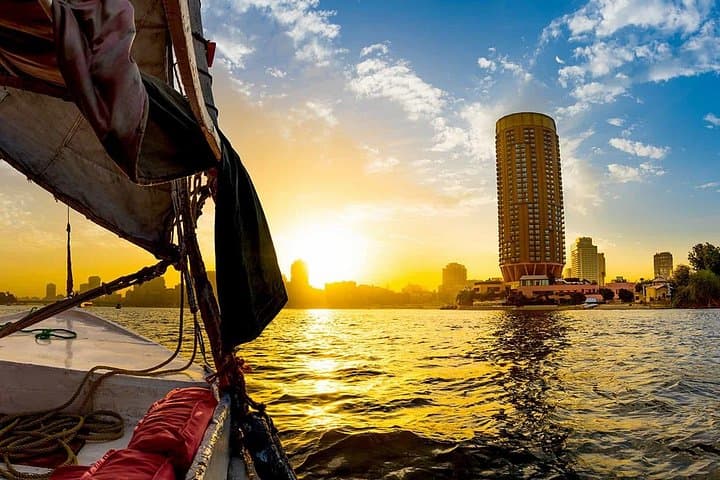 Luxurious Nile Felucca Cruise in Cairo: Private 2-Hour Sail with Meal & Transfers photo 4